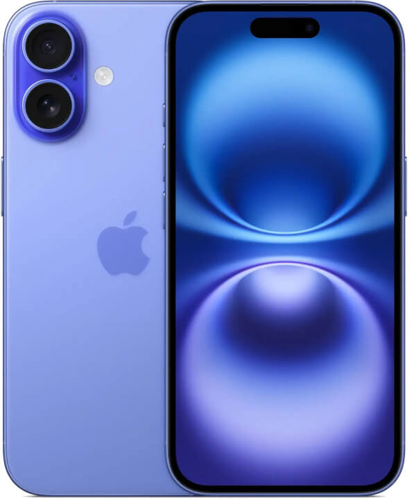 картинка Смартфон Apple iPhone 16 128Gb eSIM + SIM Ультрамарин от магазина iBox – техника Apple в г. Волхов