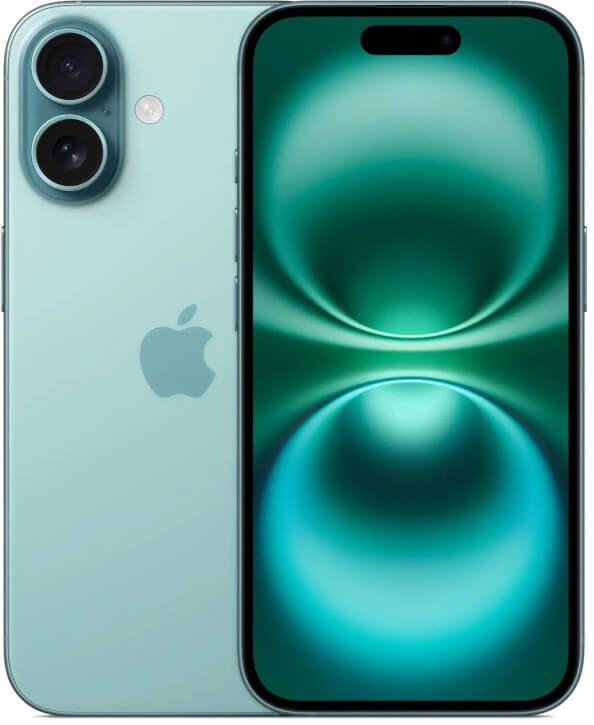 картинка Смартфон Apple iPhone 16 512Gb SIM + SIM Бирюзовый от магазина iBox – техника Apple в г. Волхов