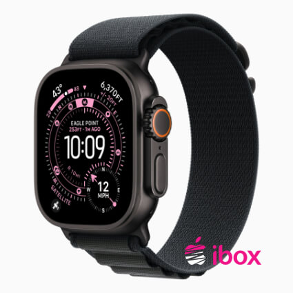 картинка Apple Watch Ultra 3 2025 Black titanium+ремешок Alpine loop Black от магазина Одежда+